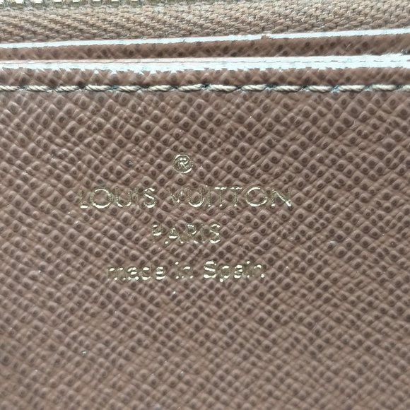 100% Authentic Louis Vuitton Zippy Wallet Browns Monogram - Picture 8 of 10